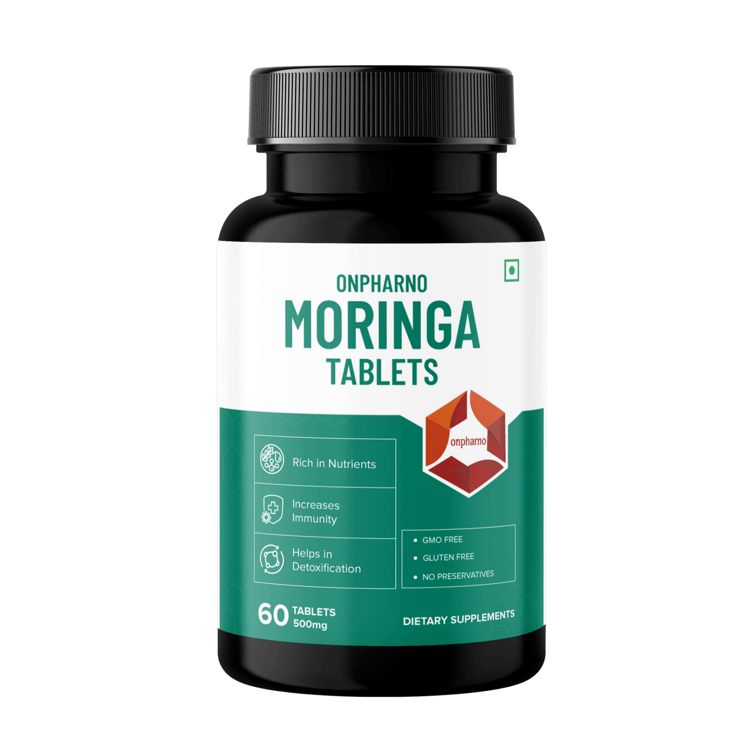 Organic Moringa Tablets | Boost Immunity, Energy & Vitality Naturally - Onpharno