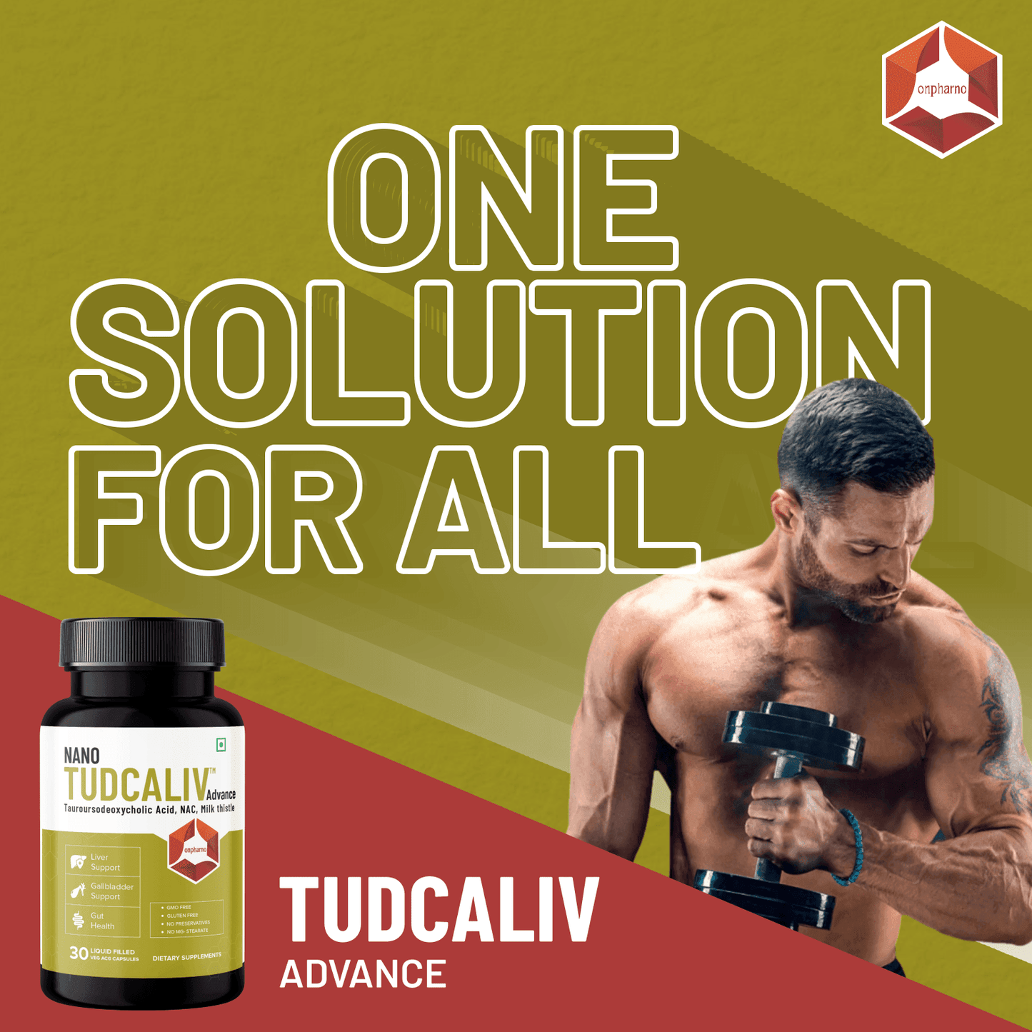 Tudcaliv Advance + Moringa Combo | Liver Detox & Immunity Booster - Onpharno