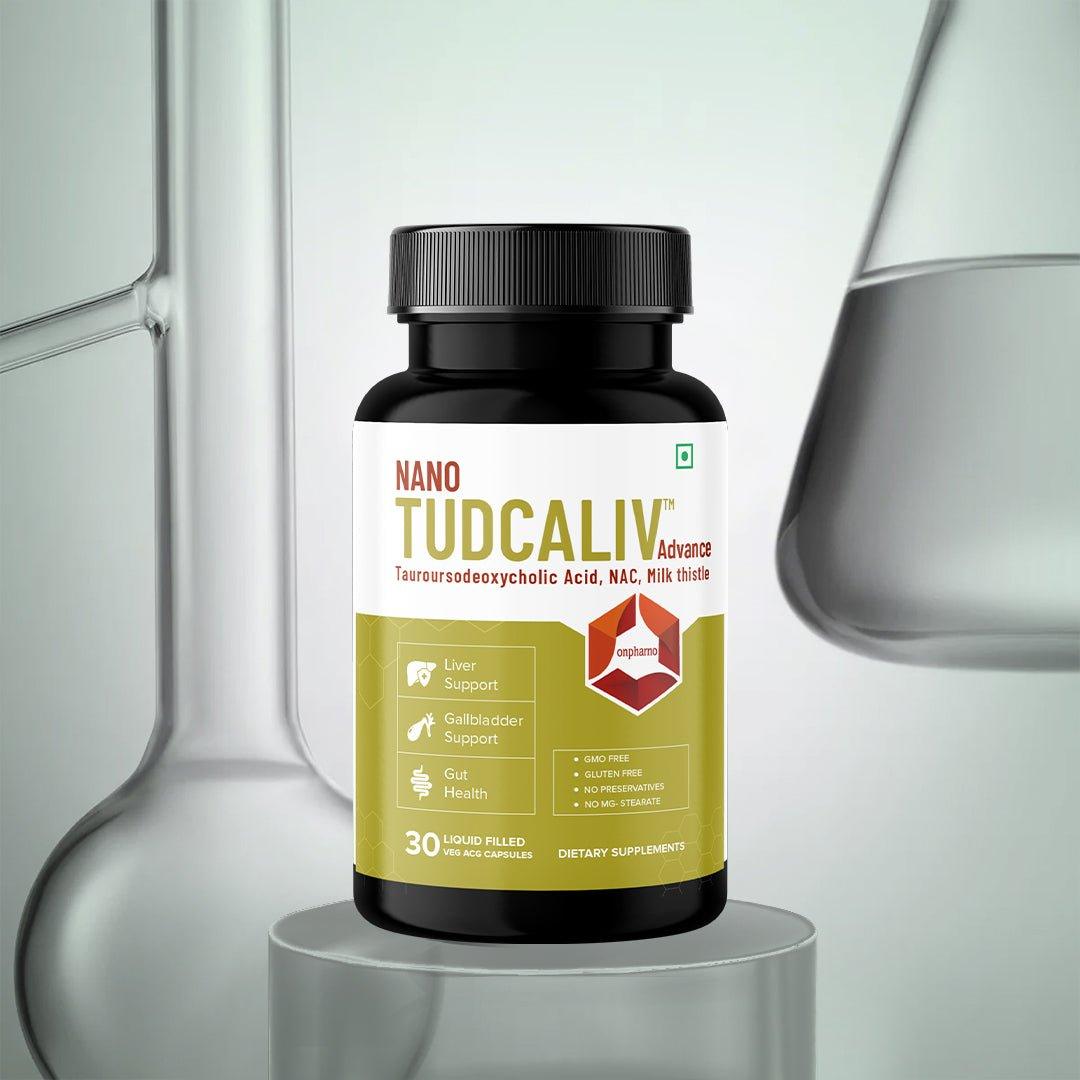 TUDCALIV Advance with Milk Thistle | Complete Liver Detox & Gut Health Support - Onpharno