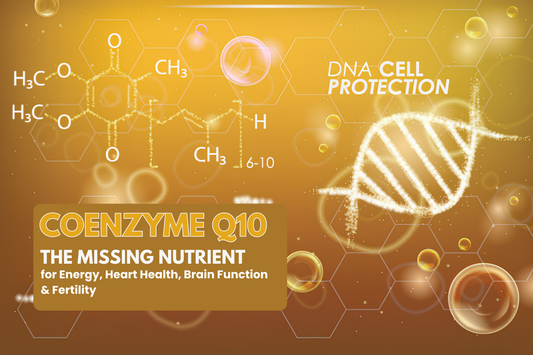 Coenzyme Q10: The Missing Nutrient for Energy, Heart Health, Brain Function & Fertility