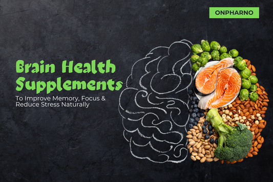 Top Brain Health Supplements to Improve Memory, Focus & Reduce Stress Naturally
