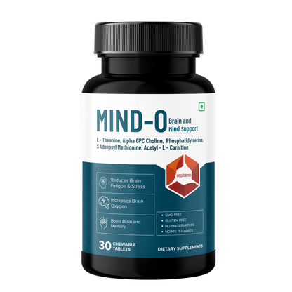 Mind O: Brain Boost and Memory Supplement | Enhance Focus, Clarity & Mental Sharpness