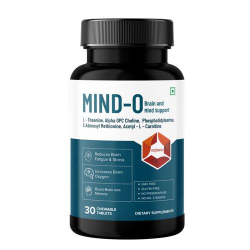 Mind O: Brain Boost and Memory Supplement | Enhance Focus, Clarity & Mental Sharpness