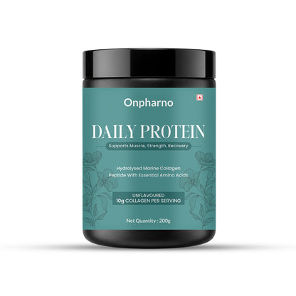 Daily Protein – Hydrolysed Marine Collagen Peptides | Essential Amino Acids | 200g