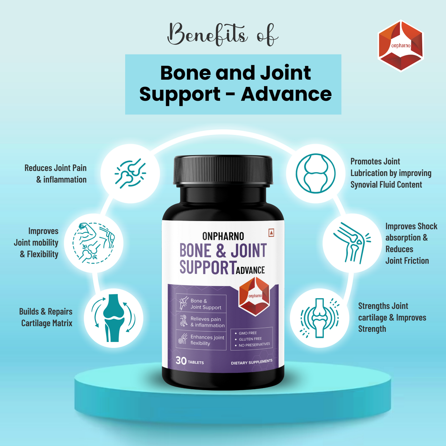 Bone and Joint Support ADVANCE And TUDCA Combo pack at Just 1599/-