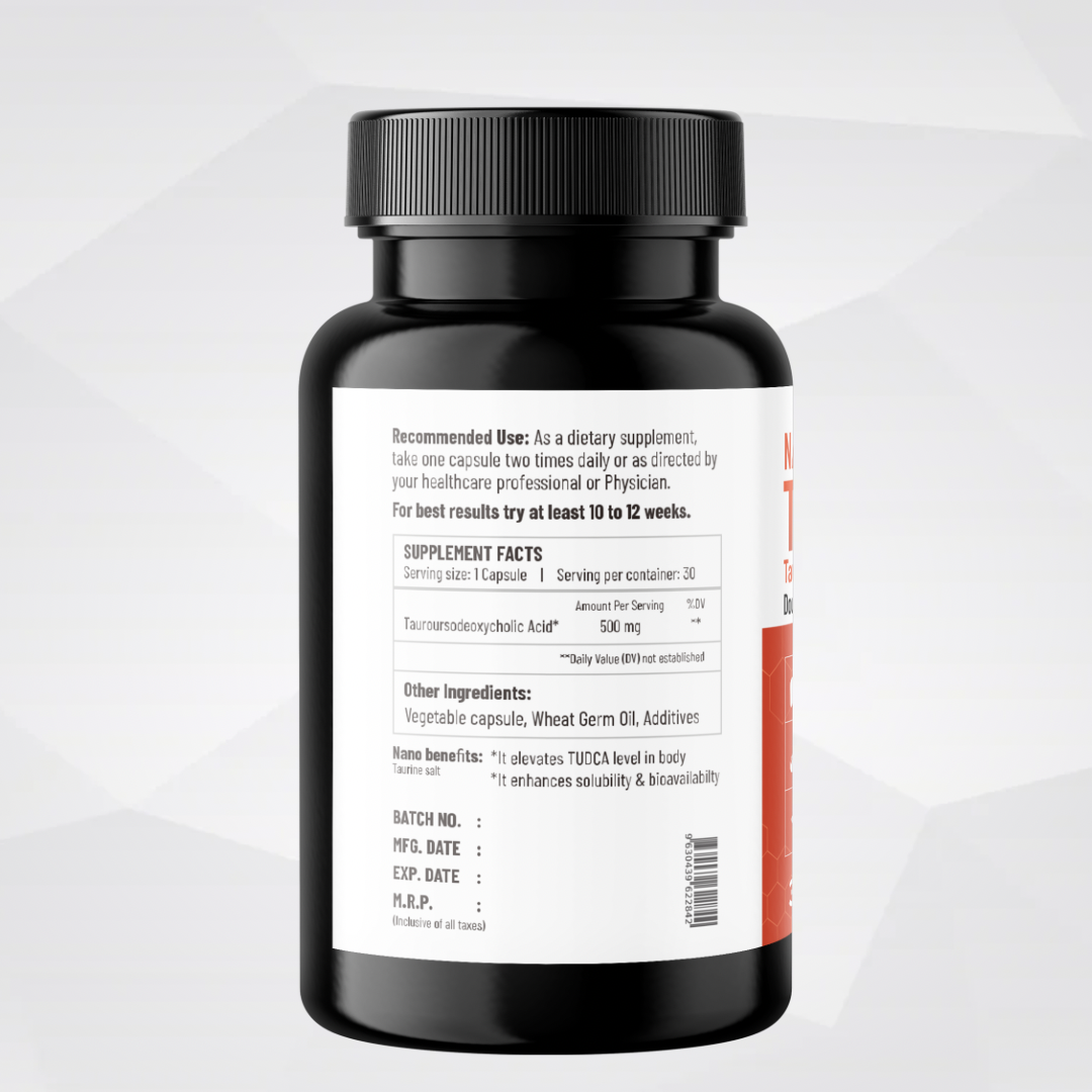 Tudcaliv 500mg | Liver Detox Supplement | Bile Salts Supplement