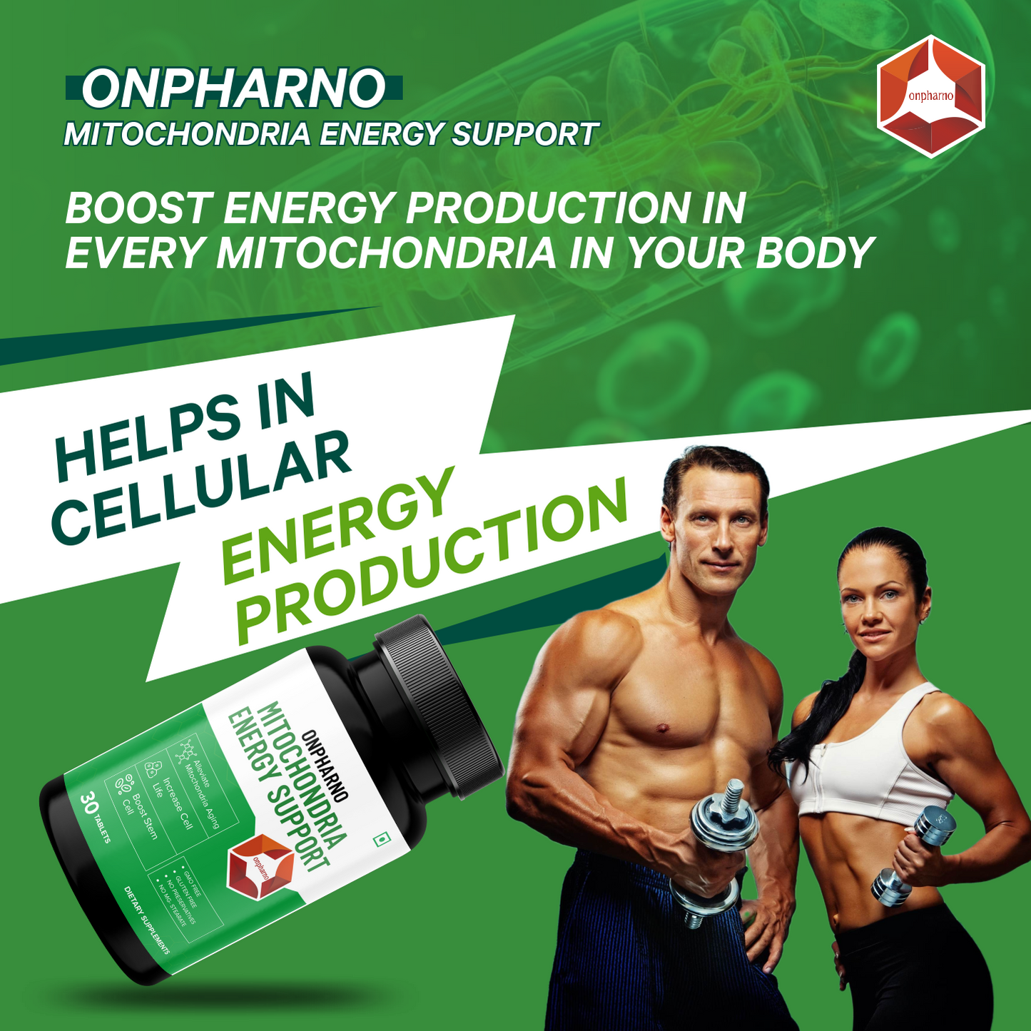 Mitocondria Energy Support and Ashwagandha combo pack at just @1199/-