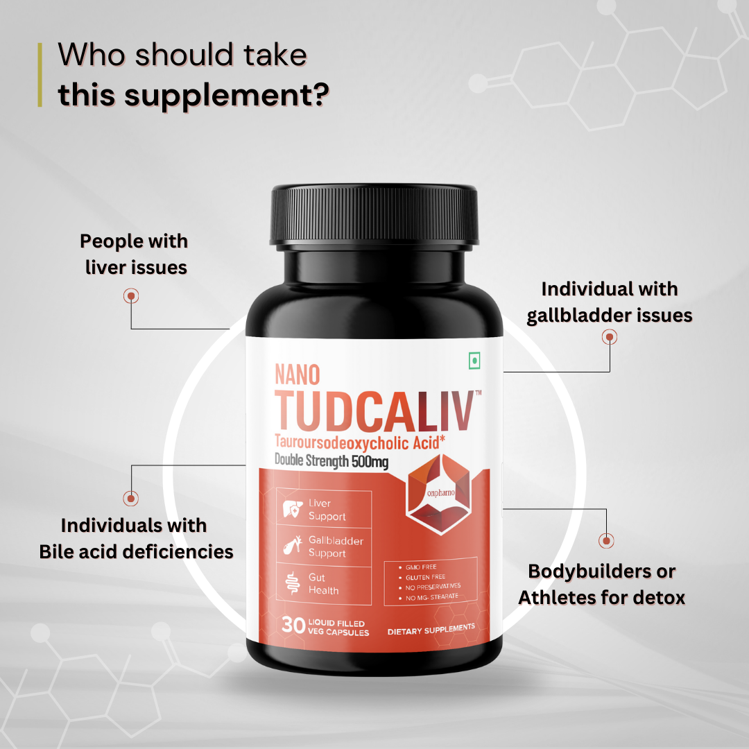 Tudcaliv 500mg | Liver Detox Supplement | Bile Salts Supplement