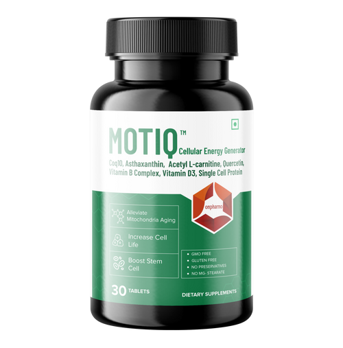 Motiq: Cellular Energy Supplement | For Enhanced Strength, Stamina, and Anti-Aging