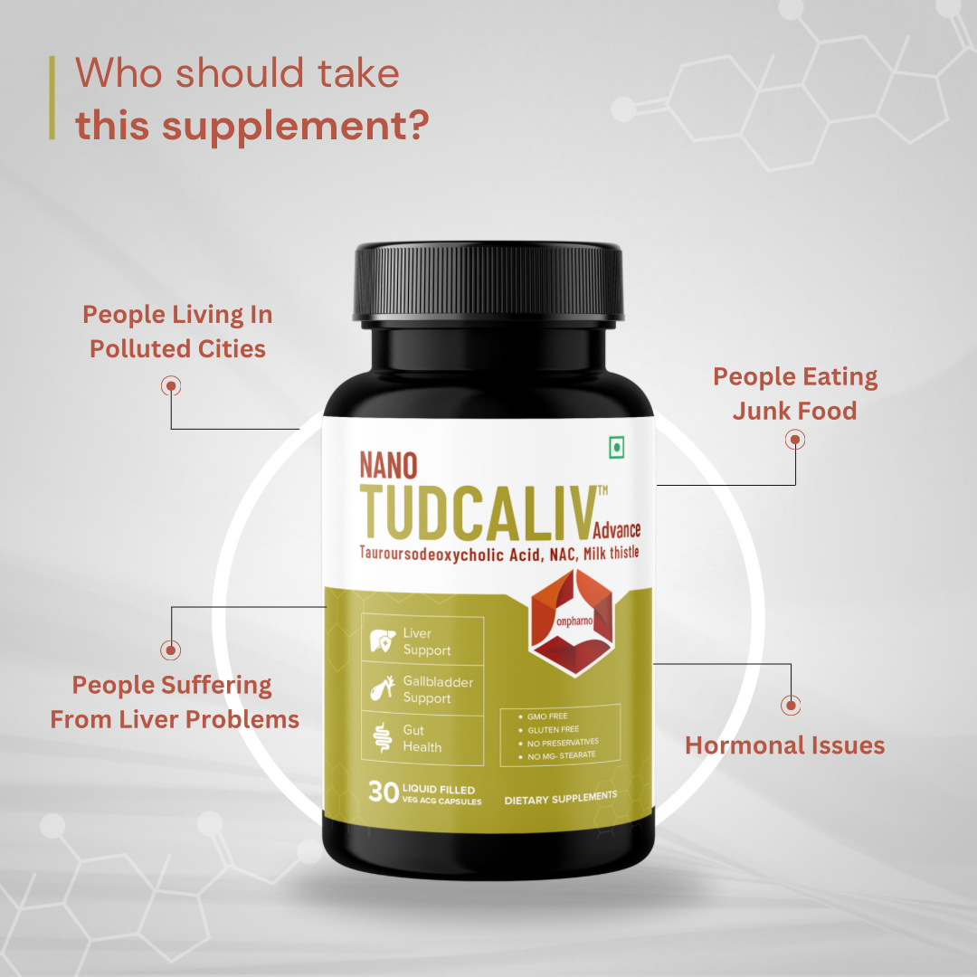 TUDCALIV Advance Liver Detox and Health Supplement