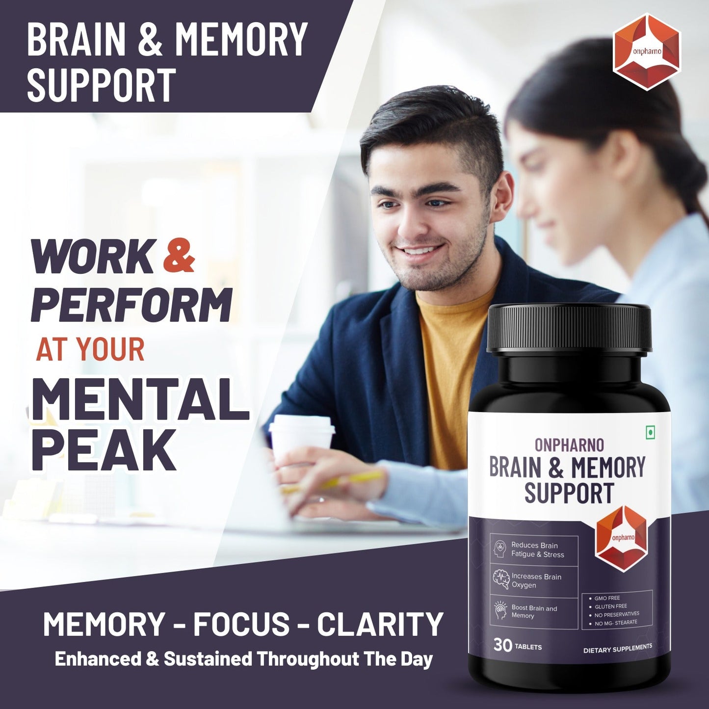 Bone and Joint Support ADVANCE and Brain and Memory Support combo pack at just @1449 - Onpharno