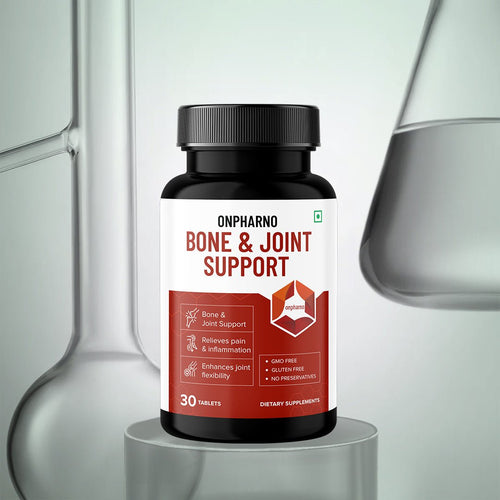 Bone and Joint Support: Calcium, Glucosamine, MSM, Vit D3 and many more - Onpharno