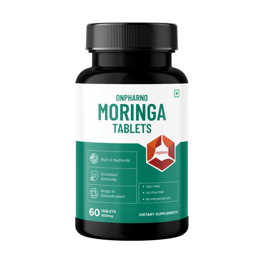 Moringa tablets | High Potency Green Superfood Supplement - Onpharno