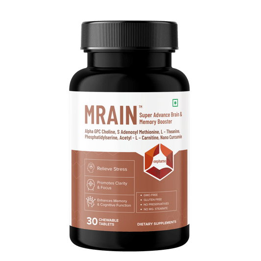 Mrain: Brain and Memory Booster Supplement | Enhance Memory, Focus and Clarity - Onpharno